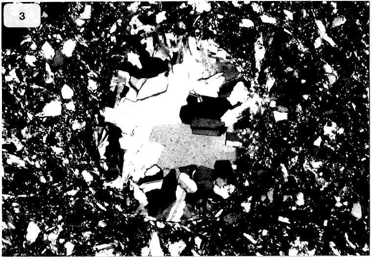 Blasenf&uuml;llung aus Plagioklas und Quarz